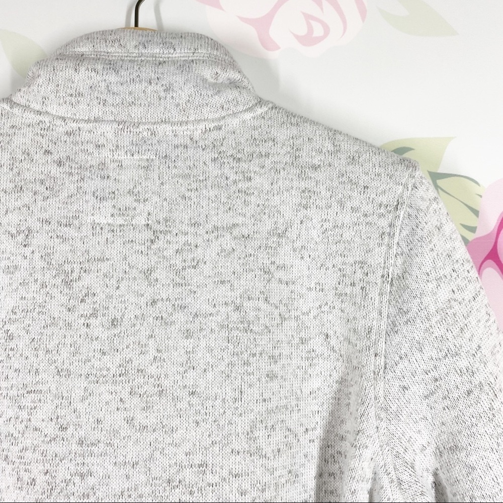 Thread & Supply Gray Quarter Zip Pullover Jacket M - Picture 8 of 11